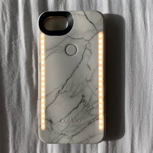 White Marble Edition Lumee Duo iPhone 6/6s, 7, 8